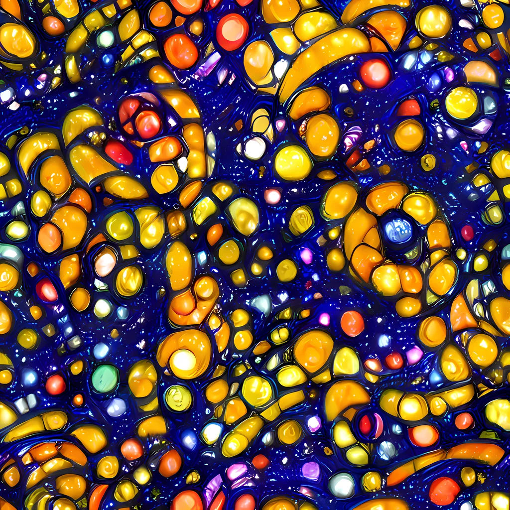 The Ultramarine Carnival pattern