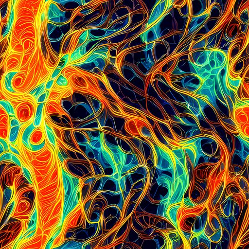 The Molten Aurora pattern