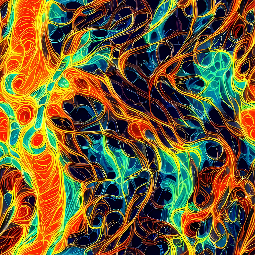 The Molten Aurora pattern