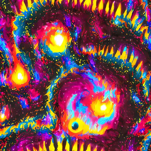 The Lava Garden pattern