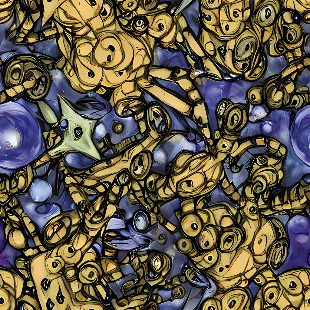 The Gilded Dreamscape pattern