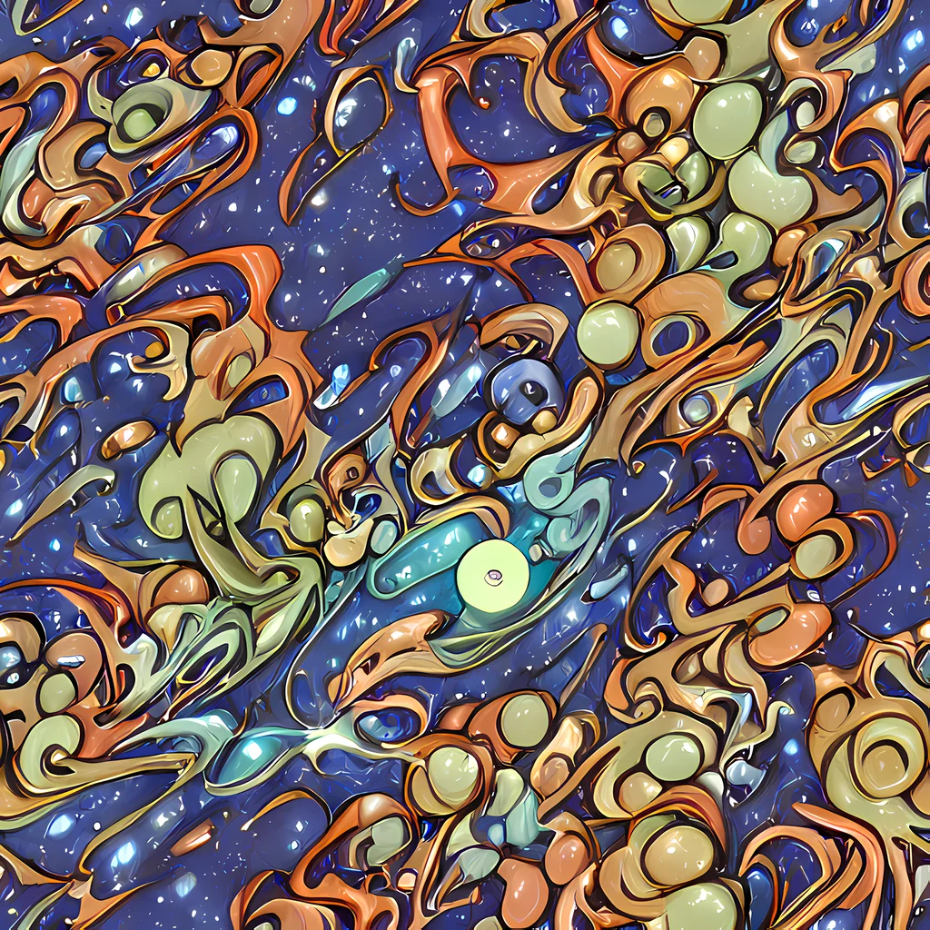 The Celestial Melt pattern