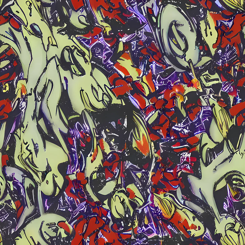The Molten Sketch pattern