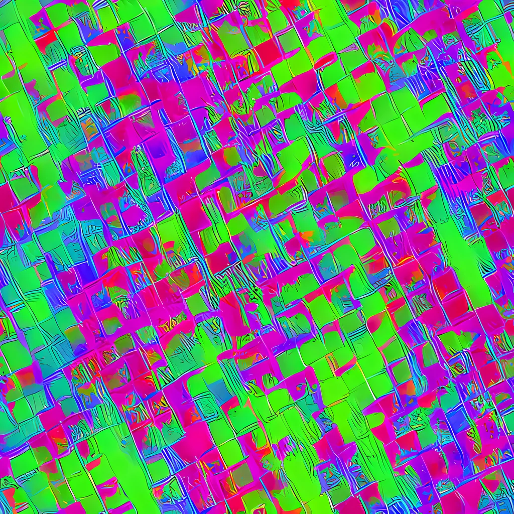 The Neon Tapestry pattern