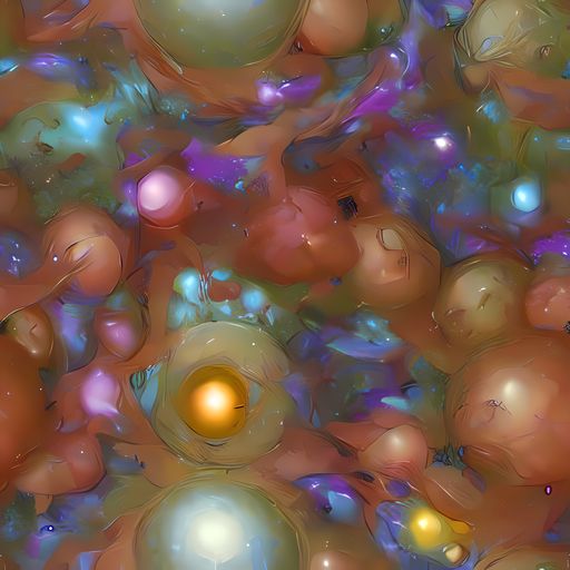 The Iridescent Bloom pattern