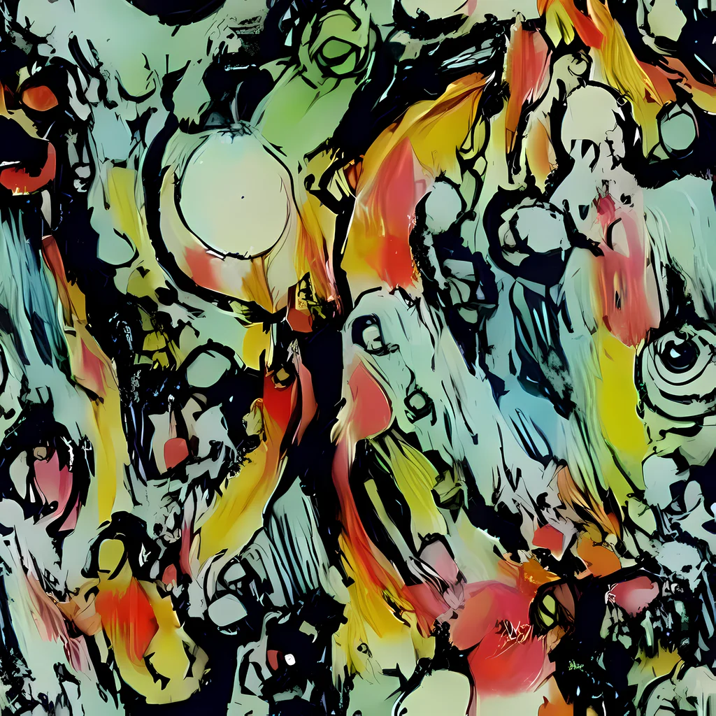 The Chromatic Menagerie pattern