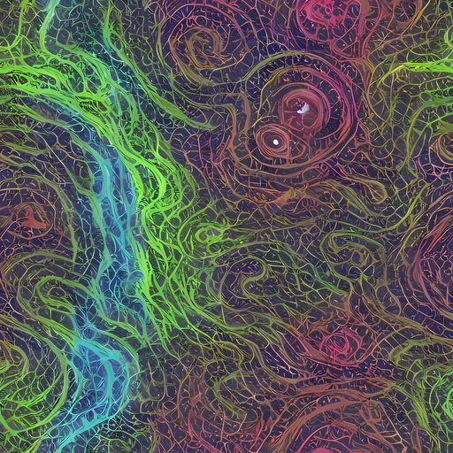 The Chromatic Tangled pattern