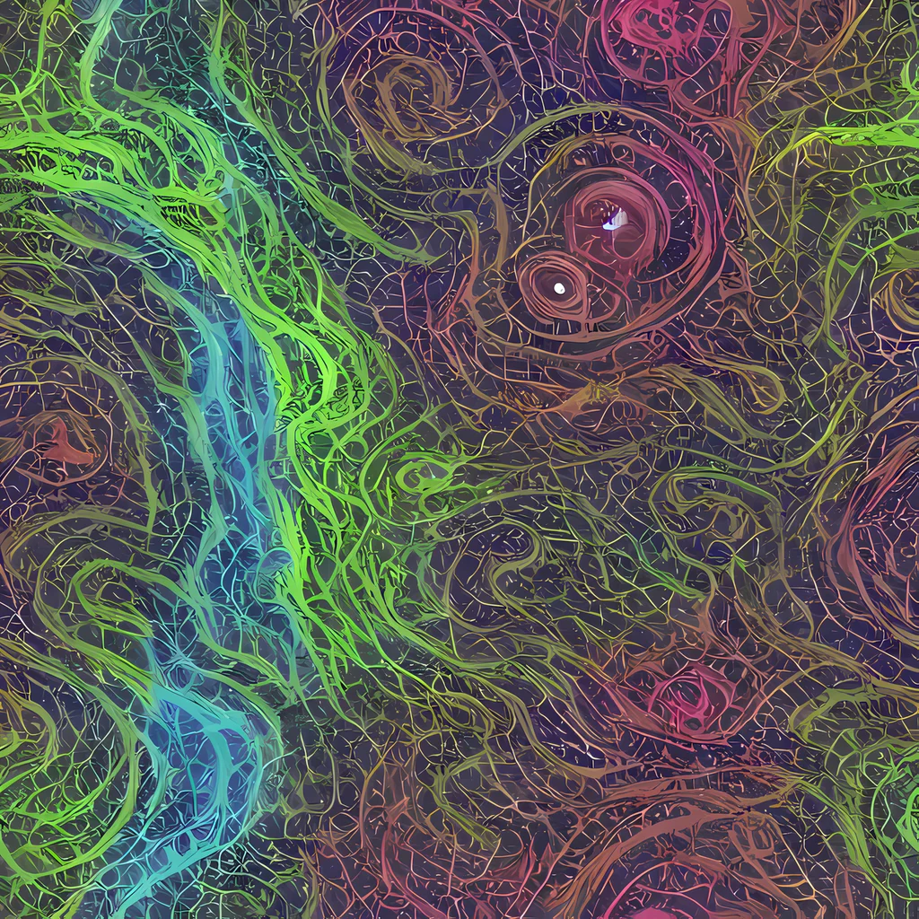 The Chromatic Tangled pattern