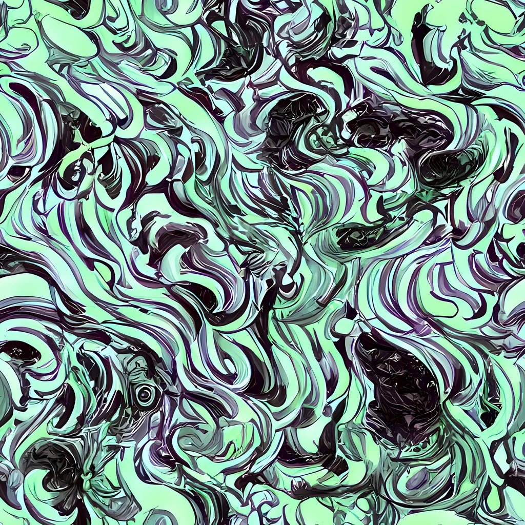 The Mint Maelstrom pattern