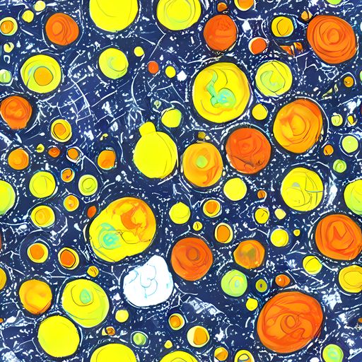 The Citrus Cosmos pattern