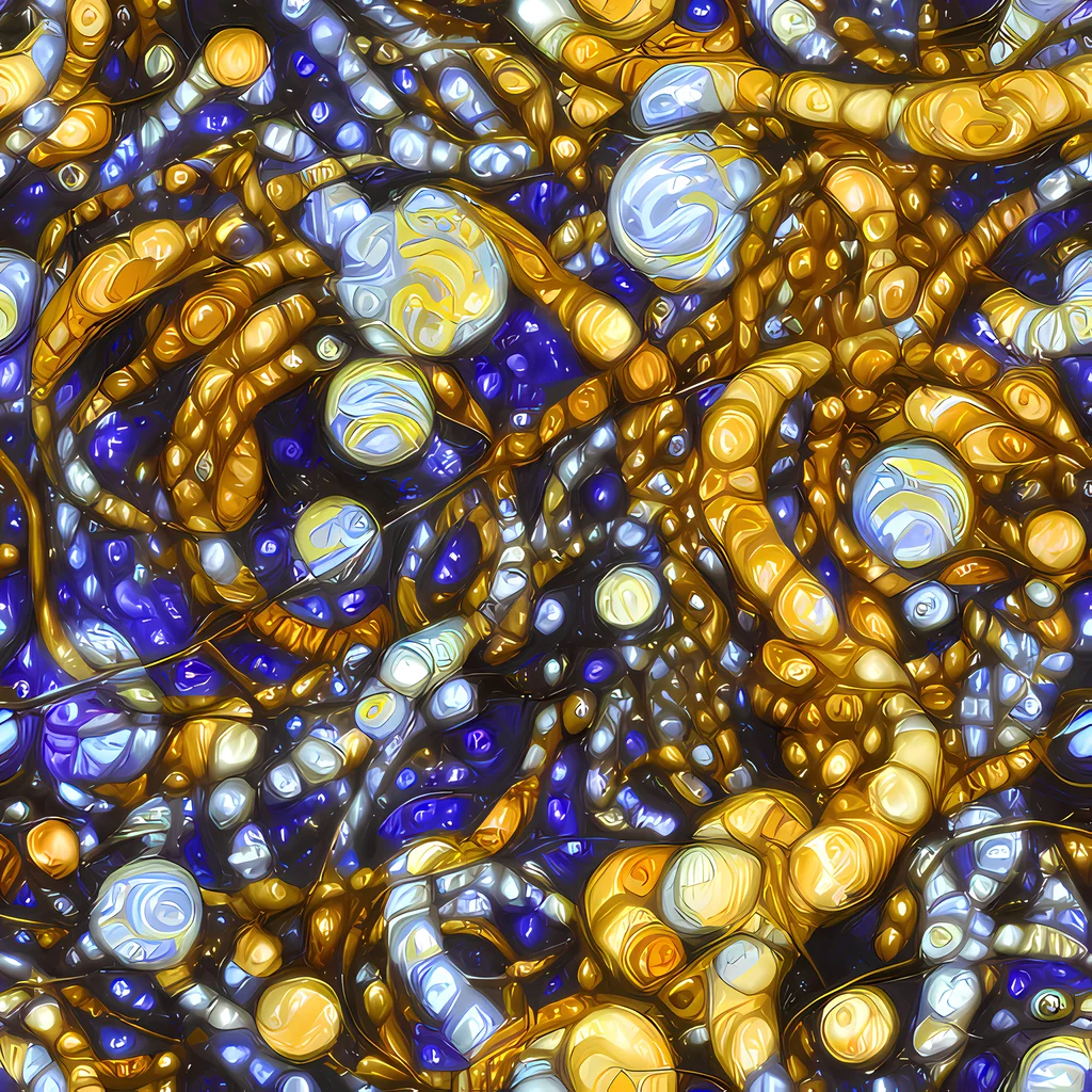 The Molten Cobalt pattern