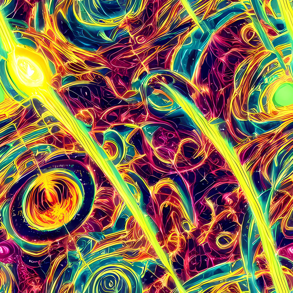 The Fuchsia Thunder pattern
