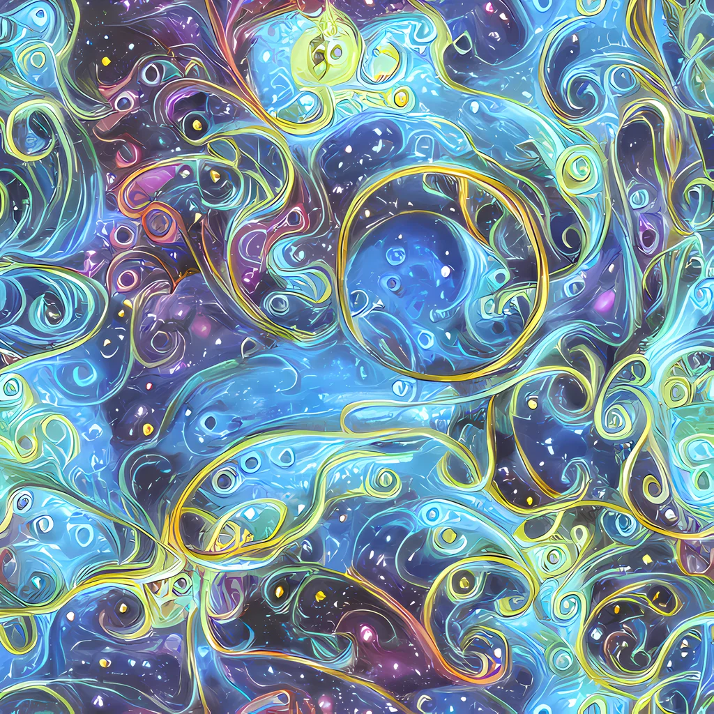 The Azure Labyrinth pattern