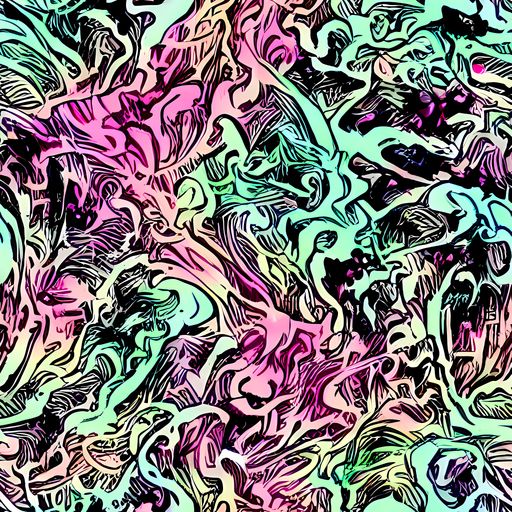 The Pastel Voltage pattern
