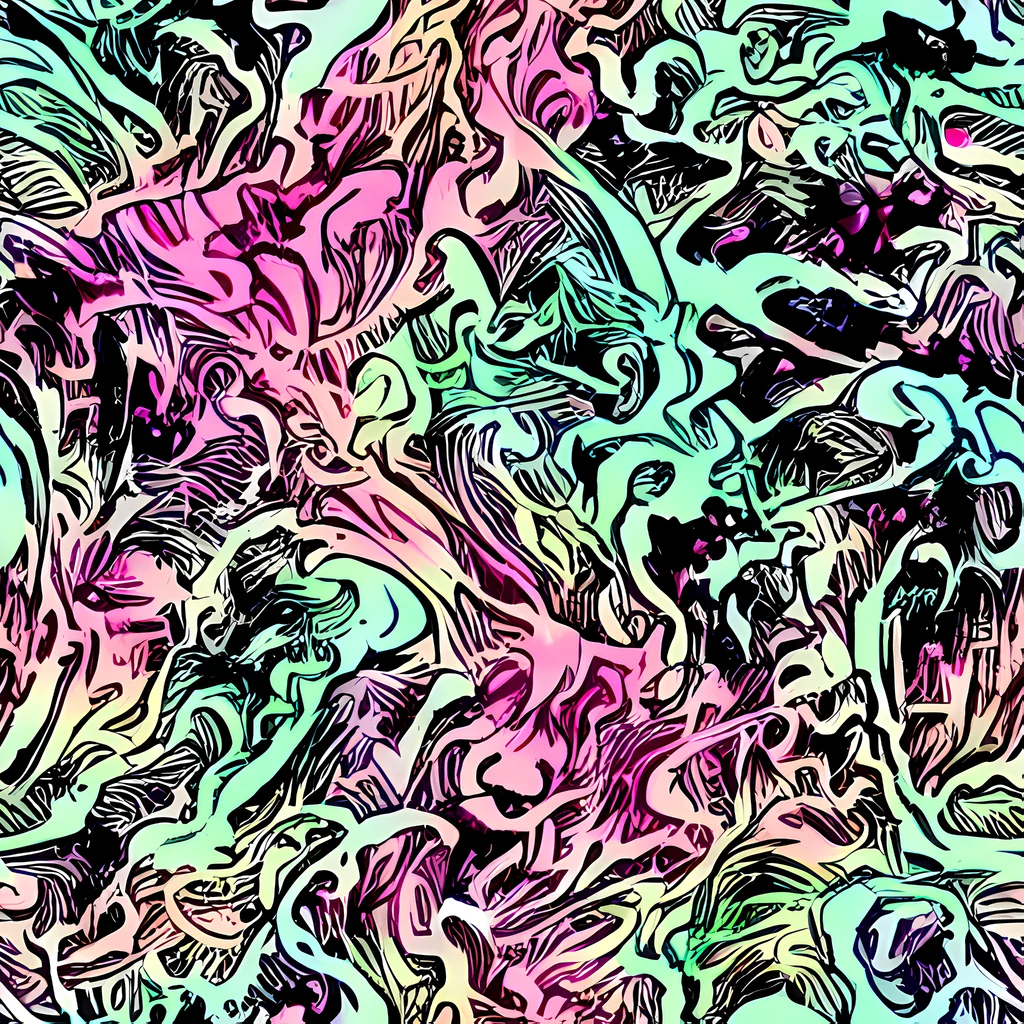 The Pastel Voltage pattern