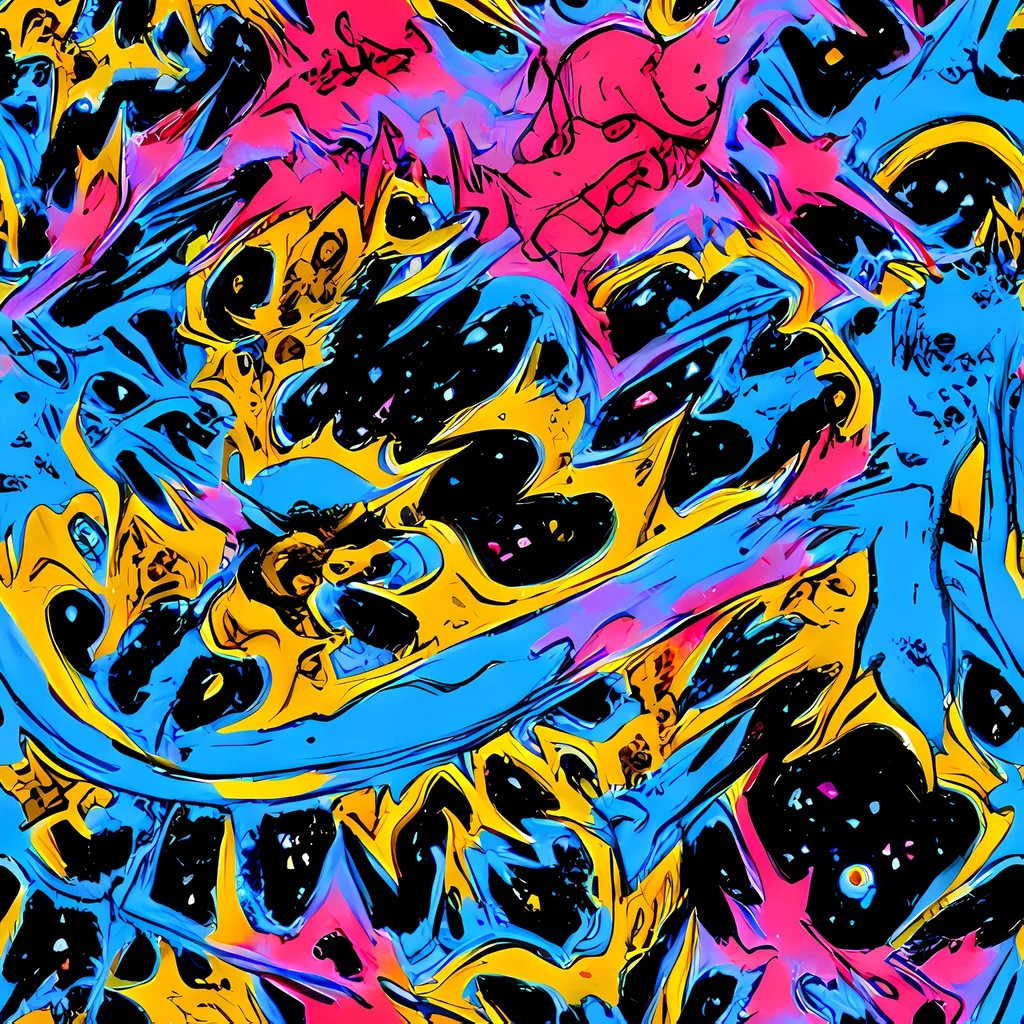 The Electric Inkstorm pattern