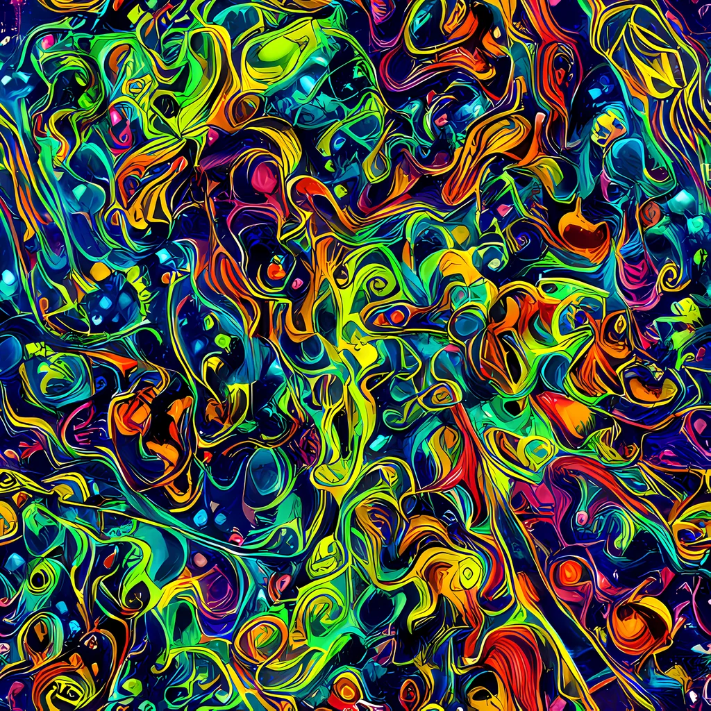 The Liquid Kaleidoscope pattern