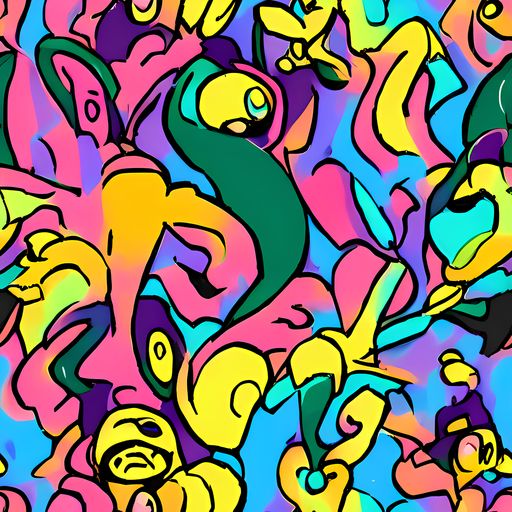 The Chromatic Mischief pattern