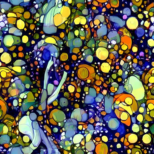 The Indigo Carnival pattern