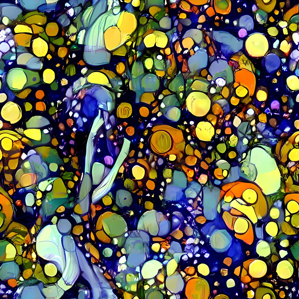 The Indigo Carnival pattern