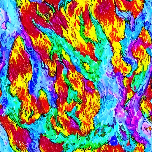The Prismatic Blaze pattern