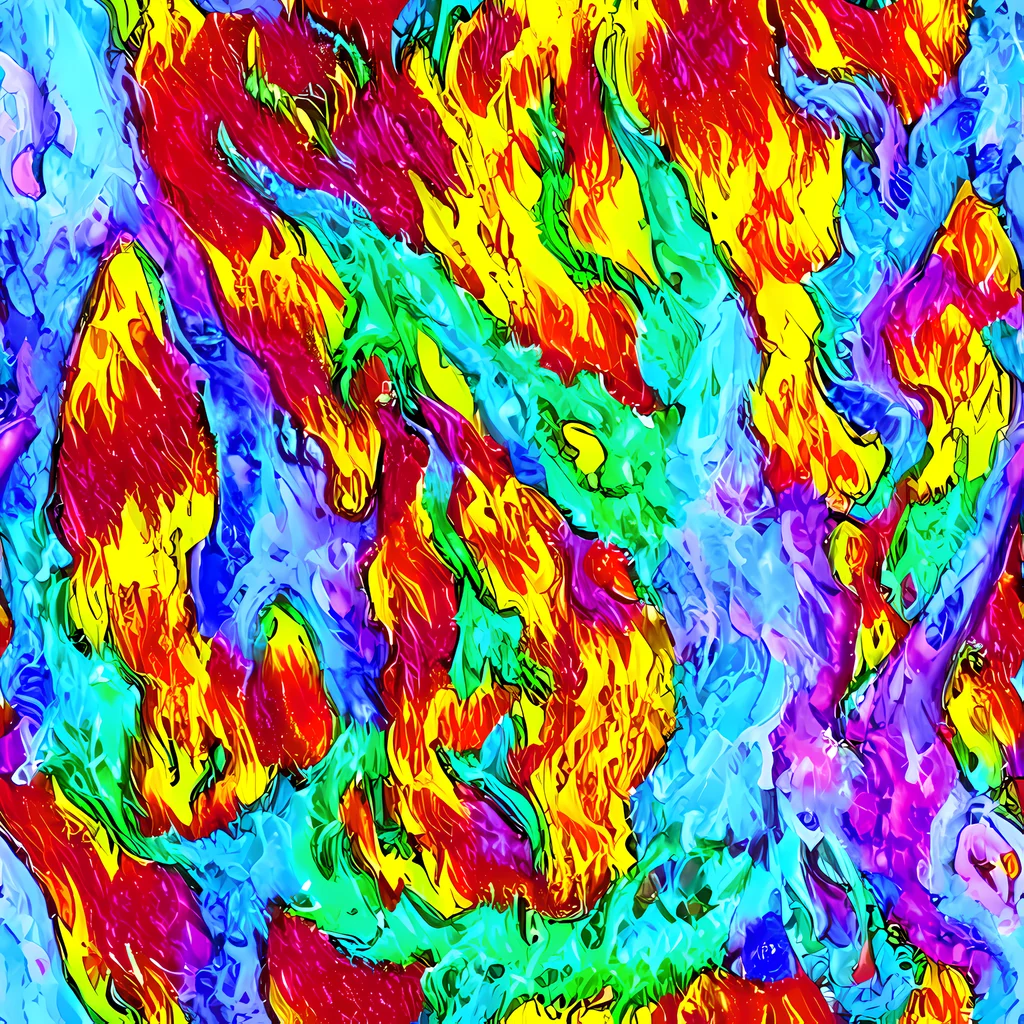 The Prismatic Blaze pattern