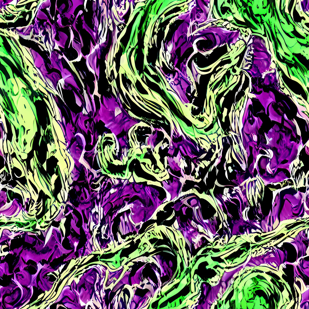The Psychedelic Noir pattern