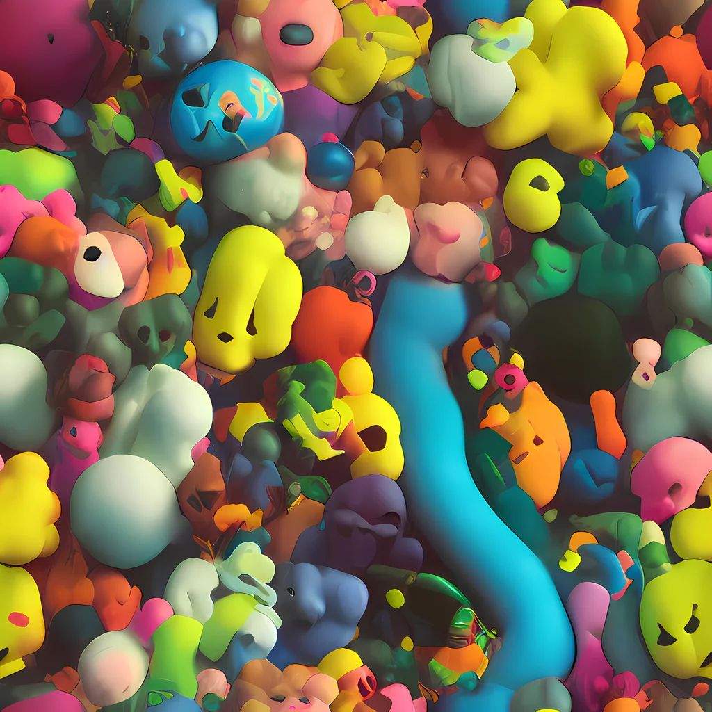 The Bubble Pop Art pattern