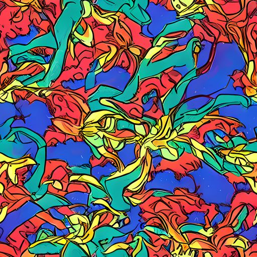 The Vivid Bloomstorm pattern