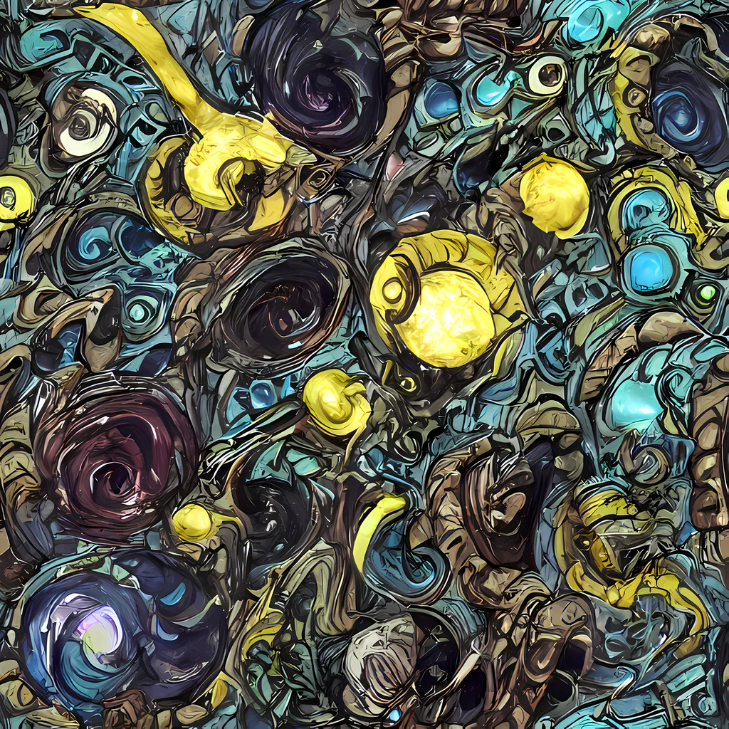 The Nocturne Bloom pattern