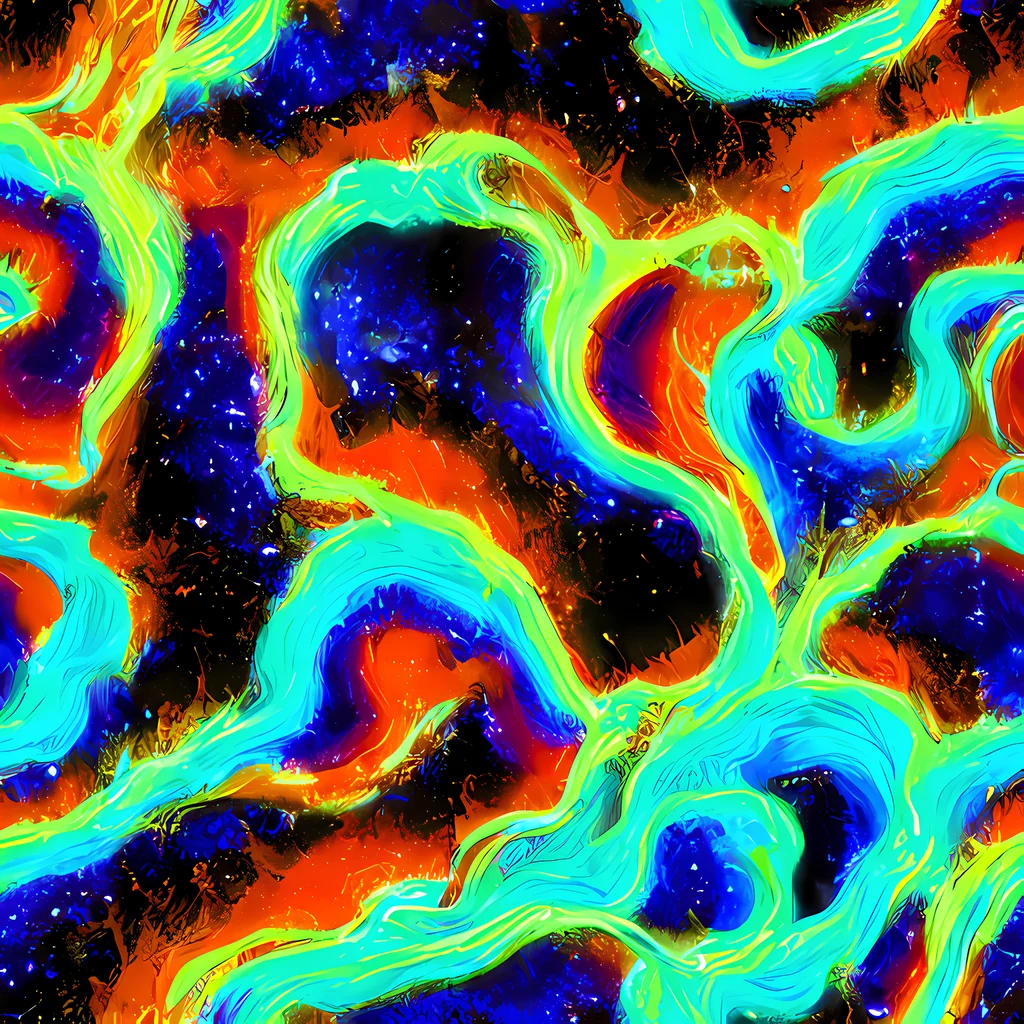 The Solar Seafoam pattern