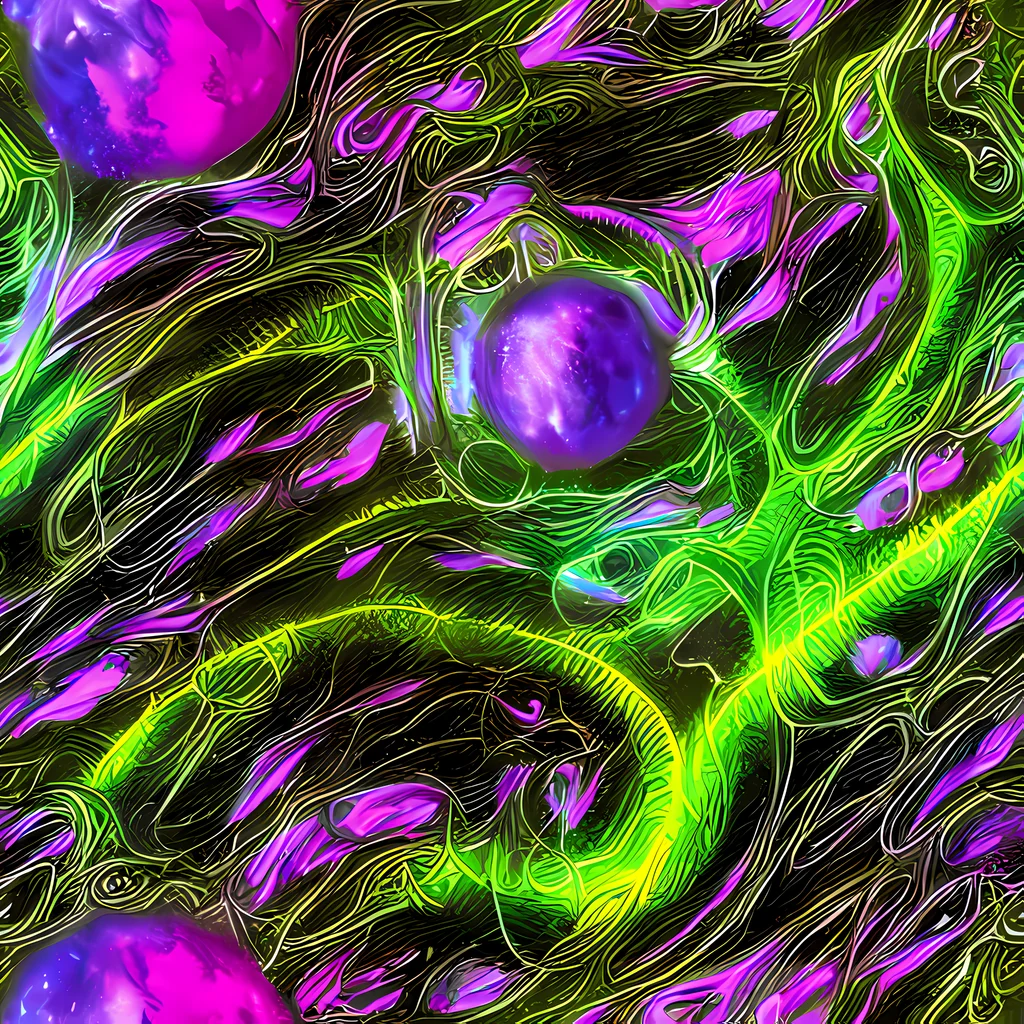 The Neon Vine Reverie pattern