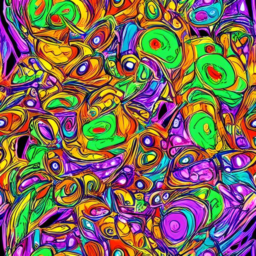 The The Vivid Labyrinth pattern