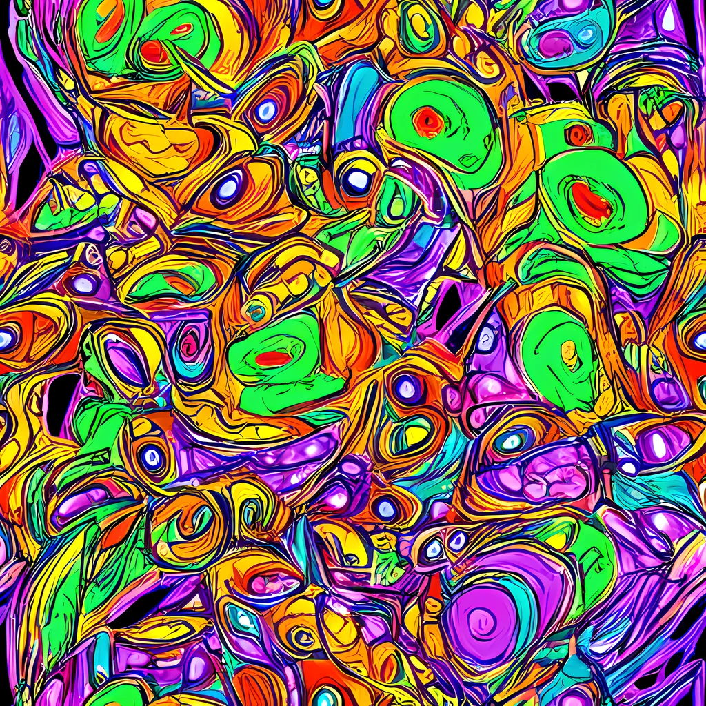 The The Vivid Labyrinth pattern