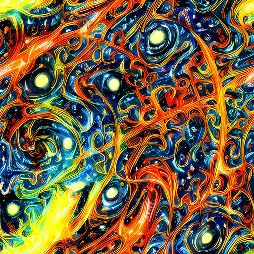 The Blue Flame Field pattern