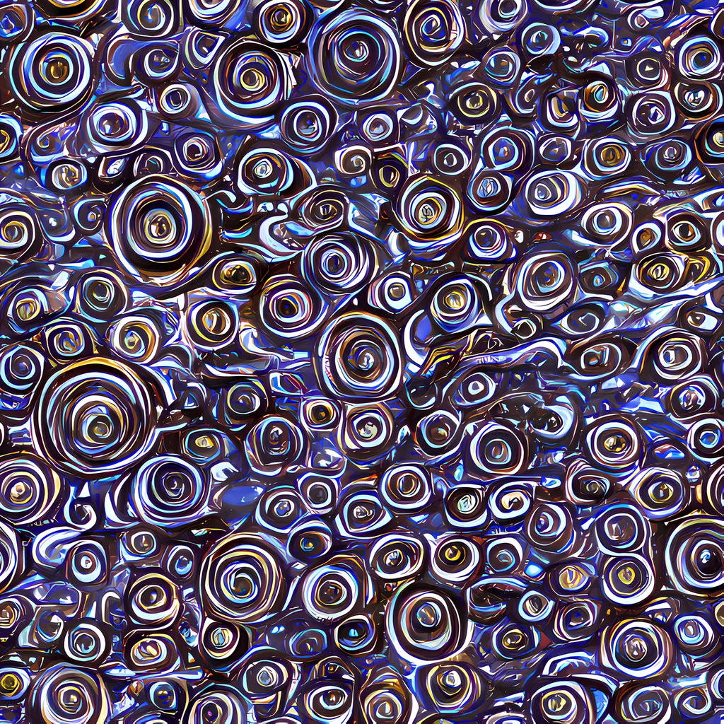 The Midnight Spirals pattern