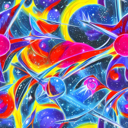The Prismatic Marbles pattern
