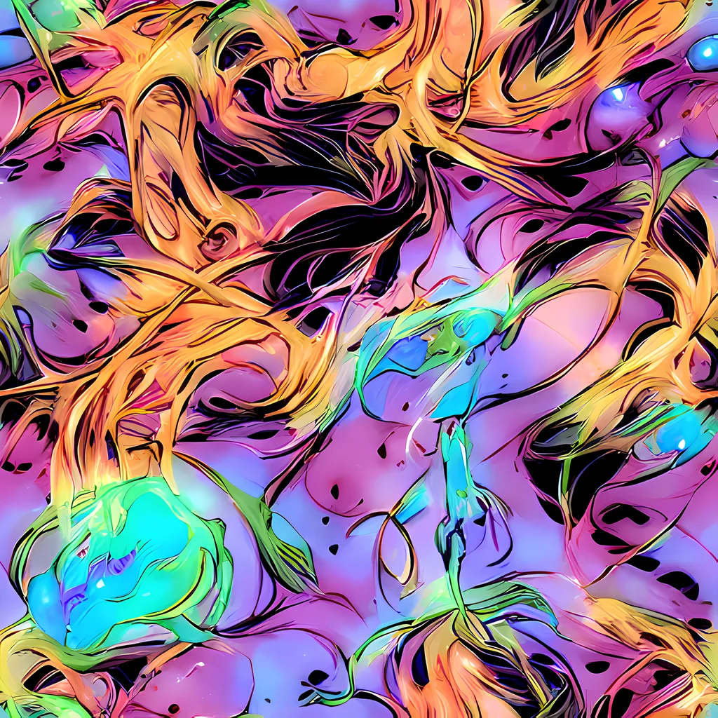 The Neon Marigold pattern