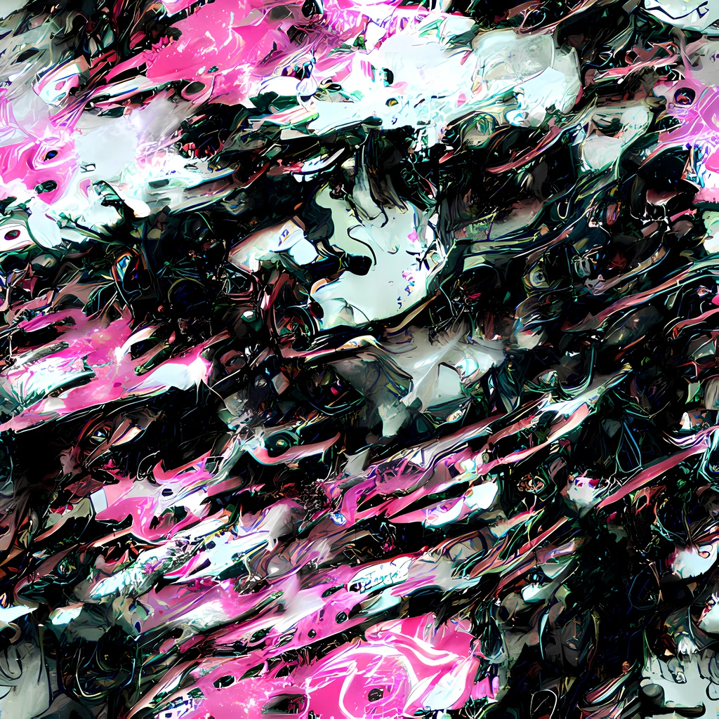 The Neon Blackwater pattern