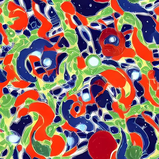 The Neon Riviera pattern