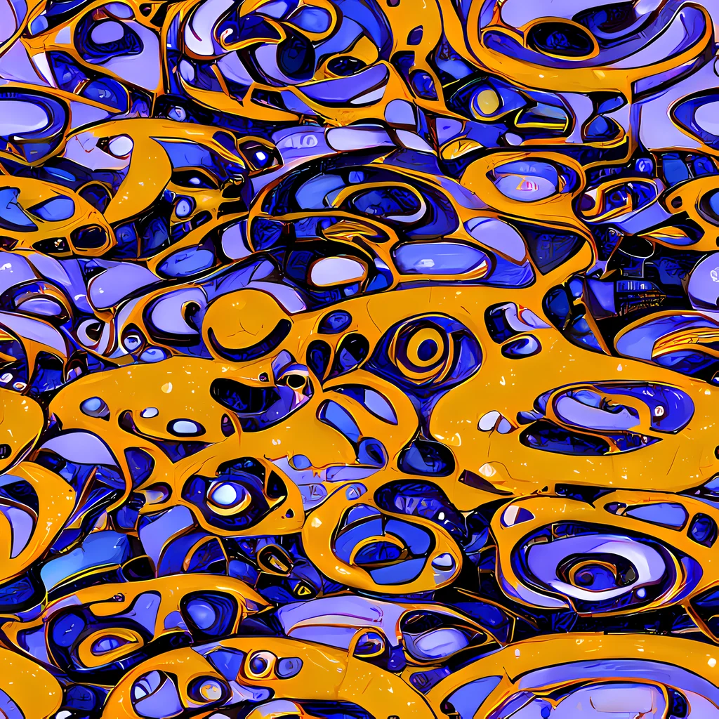 The Psychedelic Alloy pattern