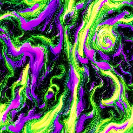 The Neon Marble pattern