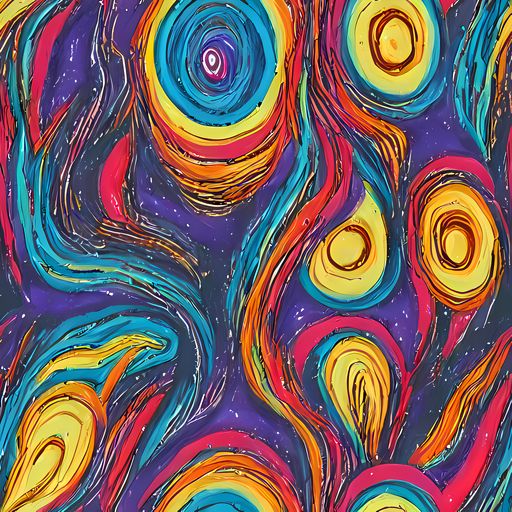 The Painted Planets pattern