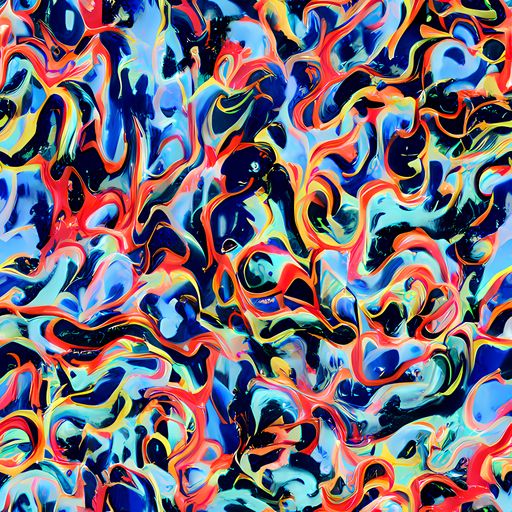 The Bluefire Swirl pattern
