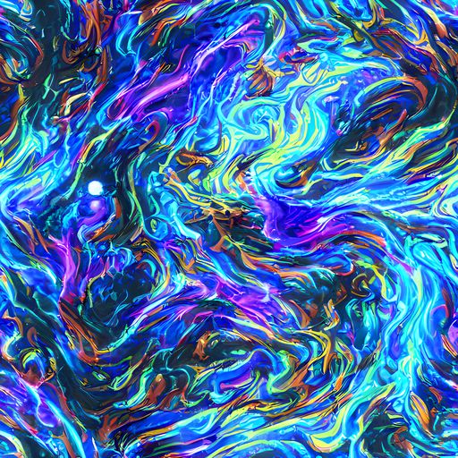 The Neon Oceanus pattern