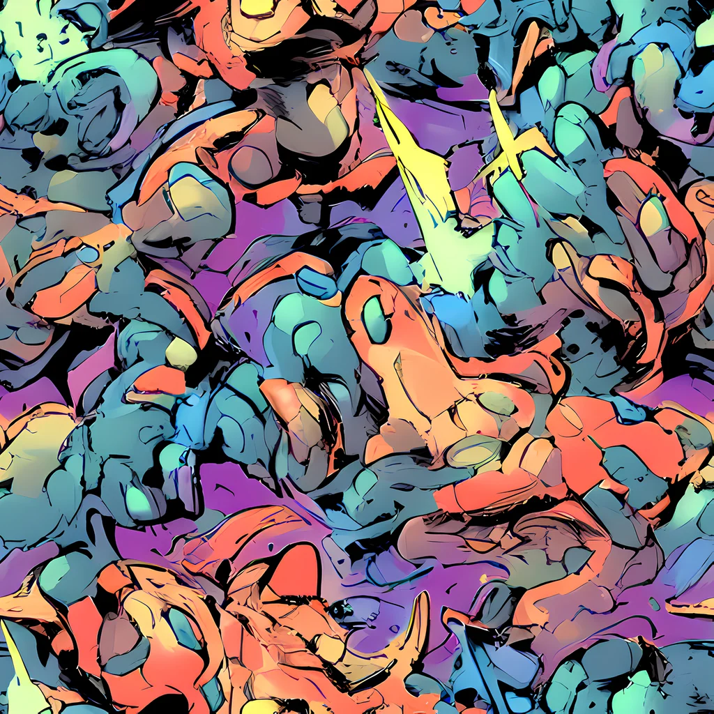 The Prismatic Crush pattern
