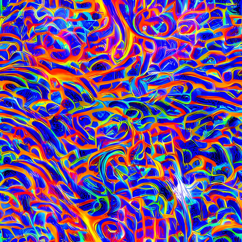 The Fluorescent Fury pattern