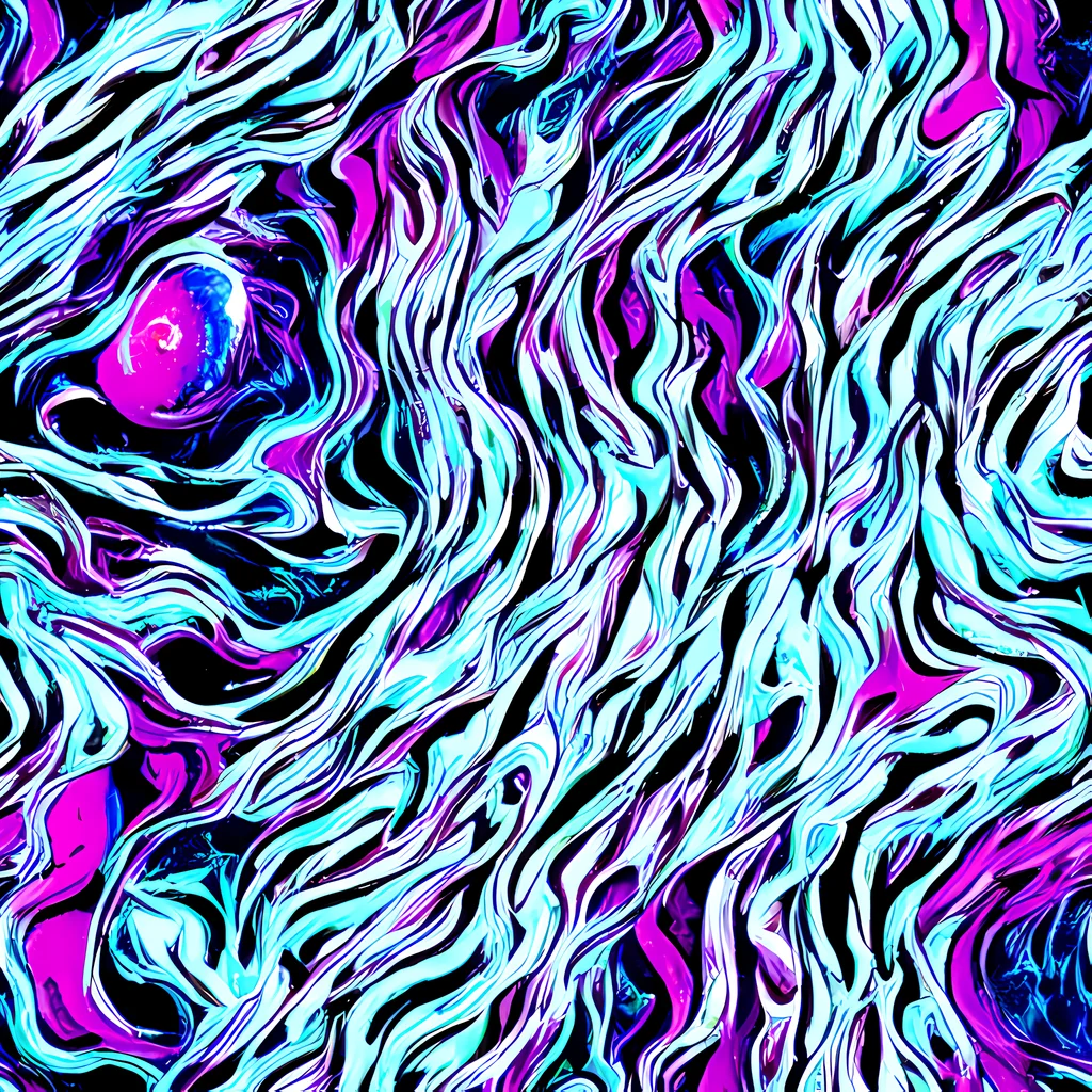 The Cyber Zebra pattern