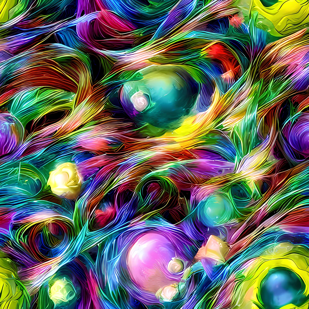The Psychedelic Velvet pattern