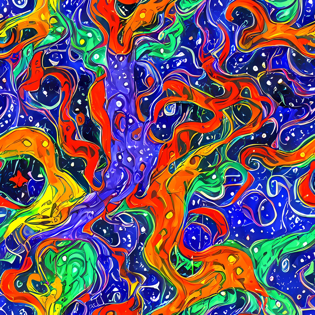 The Kaleidoscope Rapids pattern